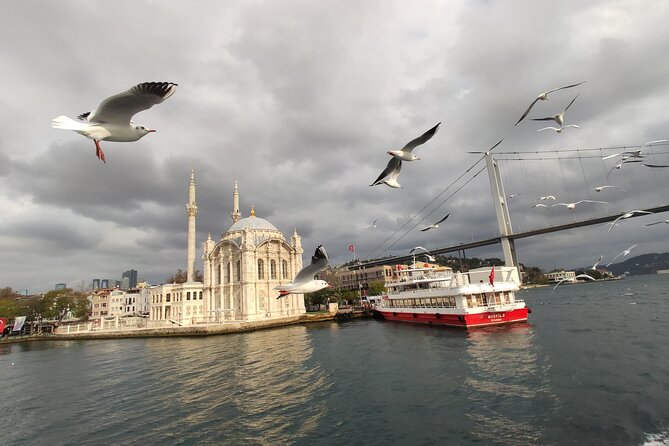 2-Hour Bosphorus Cruise in Istanbul with Guide - A public boat with a small guided group