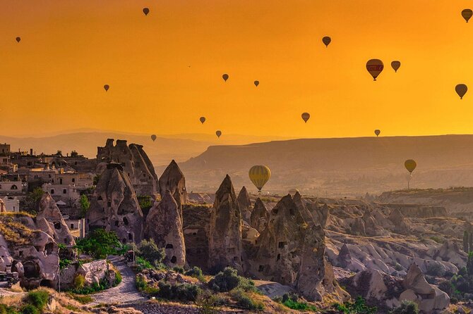 3 Days 2 Night Istanbul to Cappadocia Tour+Hot air Balloon Tour - Day three: Love Valley, Rose Valley, and the flight home