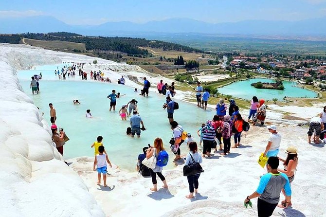 5 Days Cappadocia Ephesus Pamukkale Tour from Istanbul by Plane - Day 5: Pamukkale’s terraces and Hierapolis