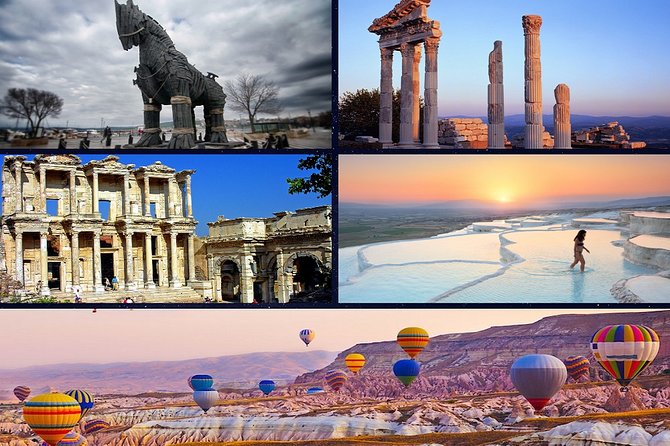 6 Days Turkey Tour Cappadocia, Ephesus, Pamukkale, Gallipoli, Troy Tour - Day 2: Troy’s layered ruins and Pergamon’s hilltop monuments