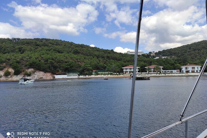 8-Hours Private Swimming Luxury Yacht Cruise to Princes' Island - Burgaz Island and its pine-covered hill