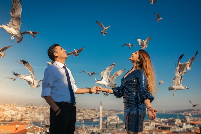 All Inclusive Full Day Luxury Istanbul Photo Shoot Tour - Galata Bridge adds fishermen and tower views