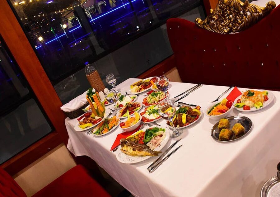 All Inclusive; Istanbul Bosphorus Dinner Cruise w/live shows - What this Istanbul night cruise is really like