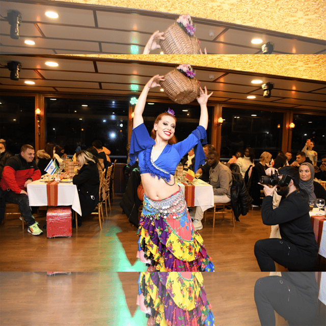 All Inclusive; Istanbul Bosphorus Dinner Cruise w/live shows - Crowding, seating, and service