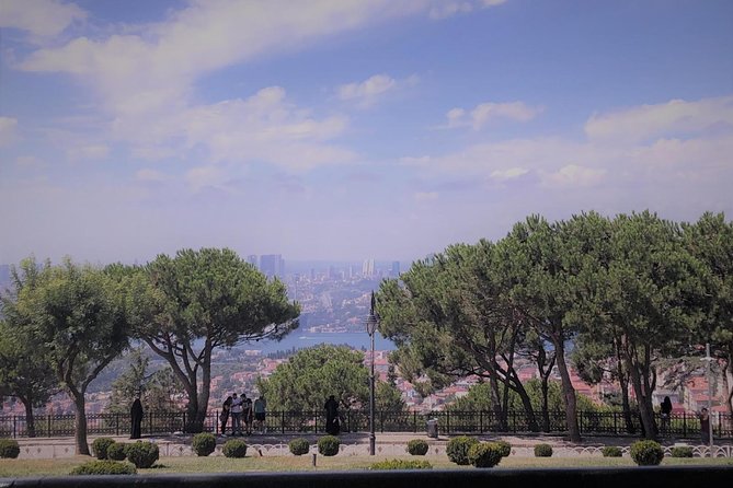 Asia-Europe with Bosphorus Full Day Inc.Museum fees and Lunch - The Golden Horn and old city walls from the road