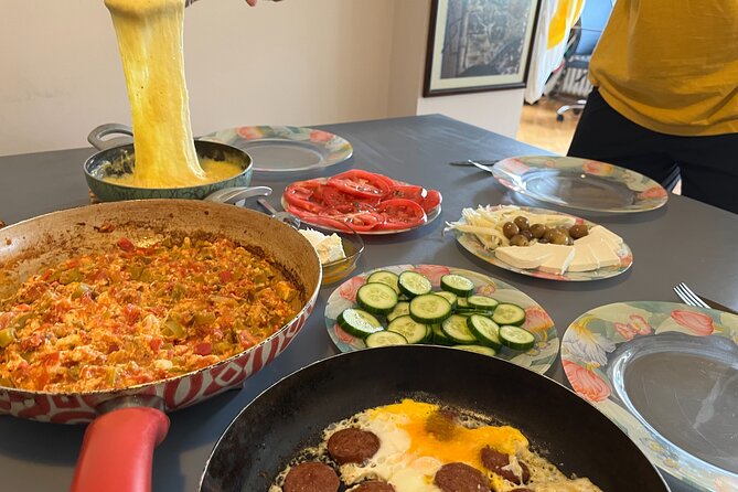 Authentic Turkish Antioch Breakfast with Local Sisters - Making menemen, Turkey’s easygoing egg dish
