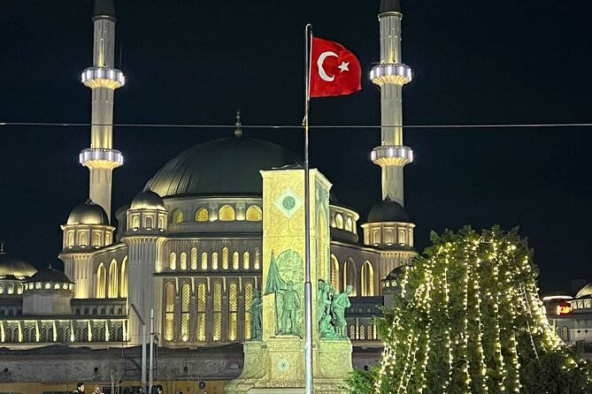 BEST Private Guided Istanbul Night Tour Halcyon - The Basilica Cistern under changing lights