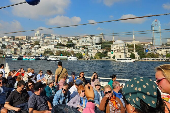 Bosphorus Boat Tour 3 Hour with Asian Side Stop in Istanbul - Ortaköy Mosque and the first bridge crossing