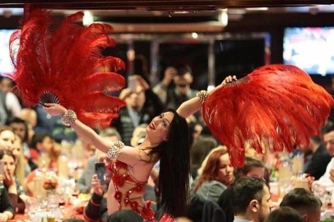 Bosphorus Dinner Cruise and Turkish Night Show with Private Table - The route from Kabataş toward the second bridge
