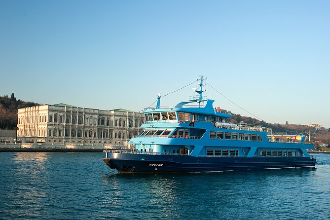Bosphorus Dinner Cruise & Entertaintment & Private Table & Wi-Fi - The first bridge and the crossing between continents