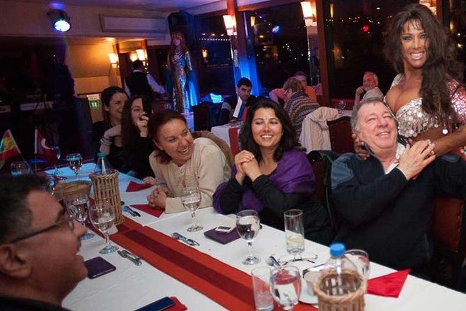 Bosphorus Dinner Cruise & Live Show – Private Table - Maiden’s Tower and the meeting of two shores