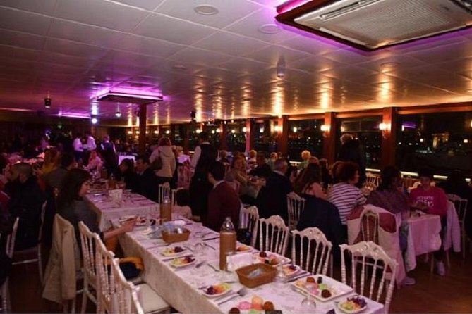Bosphorus Dinner Cruise & Night Show from Istanbul - Dolmabahçe Palace and Ortaköy after dark