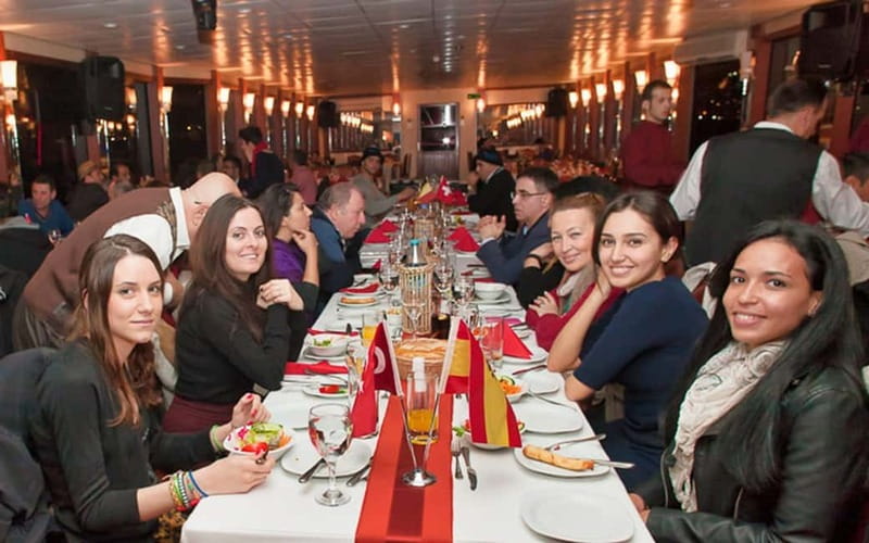 Bosphorus Dinner Cruise & Shows - Istanbul’s famous sights from the deck