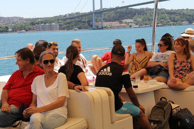 Bosphorus Luxury Lunch Cruise & Black Sea Swimming Experience - Lunch, drinks, and the onboard rhythm
