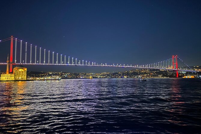 Bosphorus Night Cruise on the Luxury Yacht - Bebek, Rumeli Fortress, and the upper strait