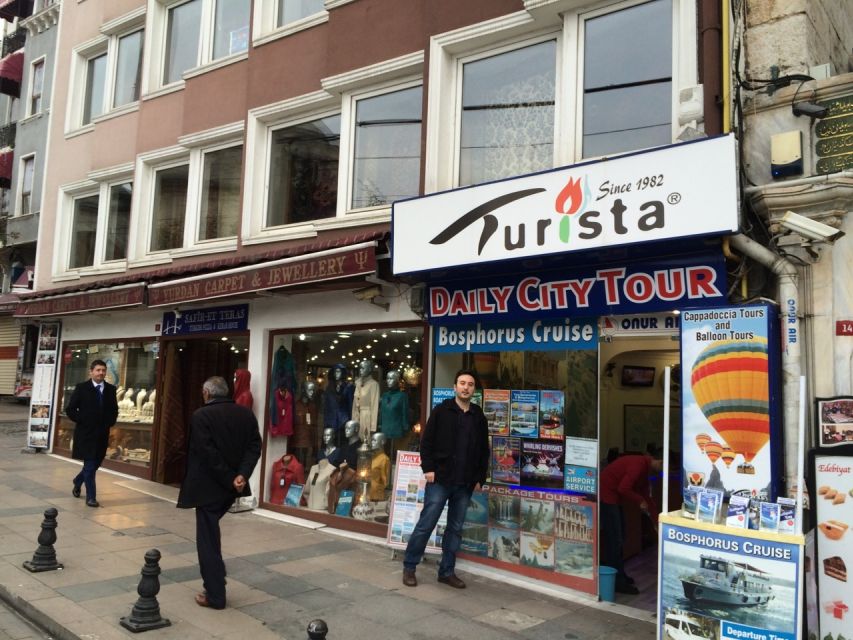 Bosphorus Only Boat Tour - What you see from the European shore