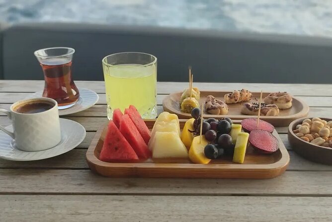 Bosphorus Sunset Cruise on Luxury Yacht with Transfers - The Golden Horn and Galata after dark
