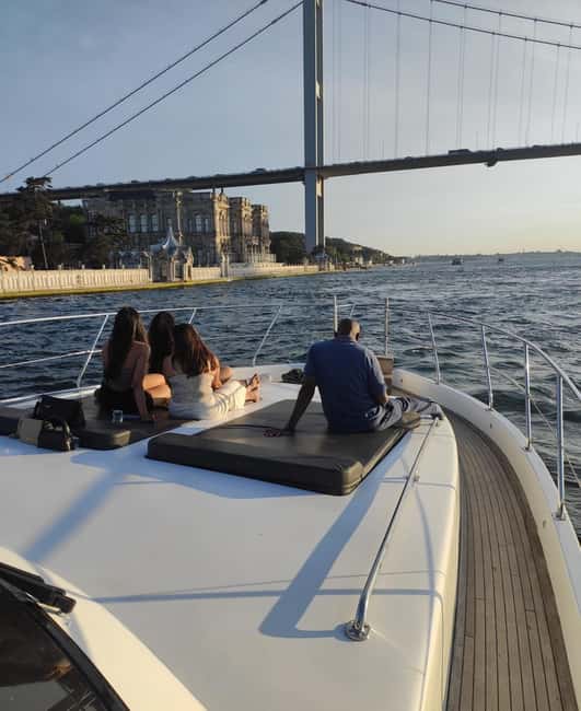 Bosphorus Sunset Yacht Cruise with Guide & Snacks - Setting out from Yelkenciler Caddesi