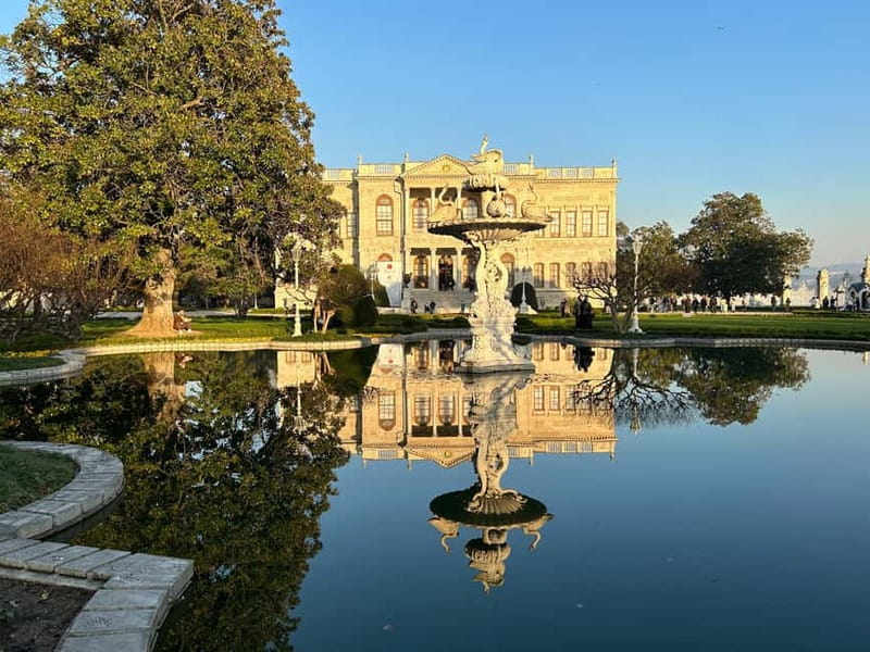 Dolmabahce Palace & Harem Fast-Track Entry with Audio Guide - The gardens and palace gates