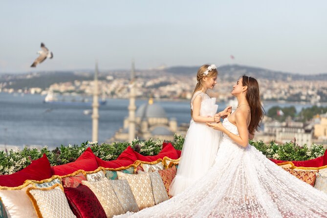 Flying Dress Photography on an Iconic Rooftop in Istanbul - Key points at a glance