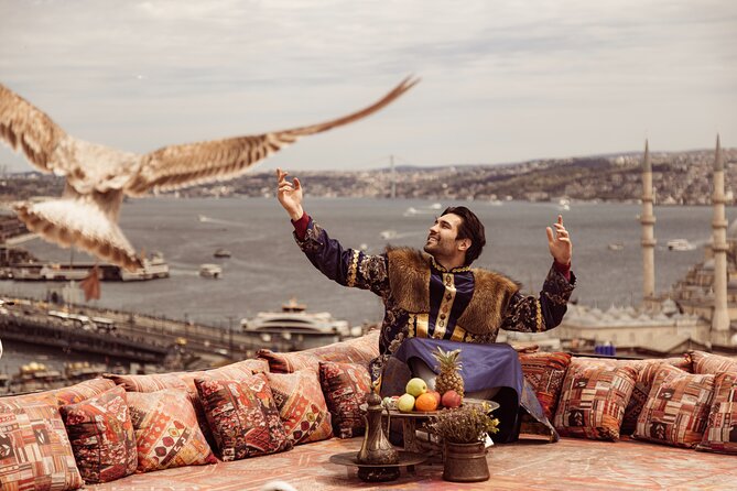 Flying Dress Photography on an Iconic Rooftop in Istanbul - Meeting near Suleymaniye Mosque