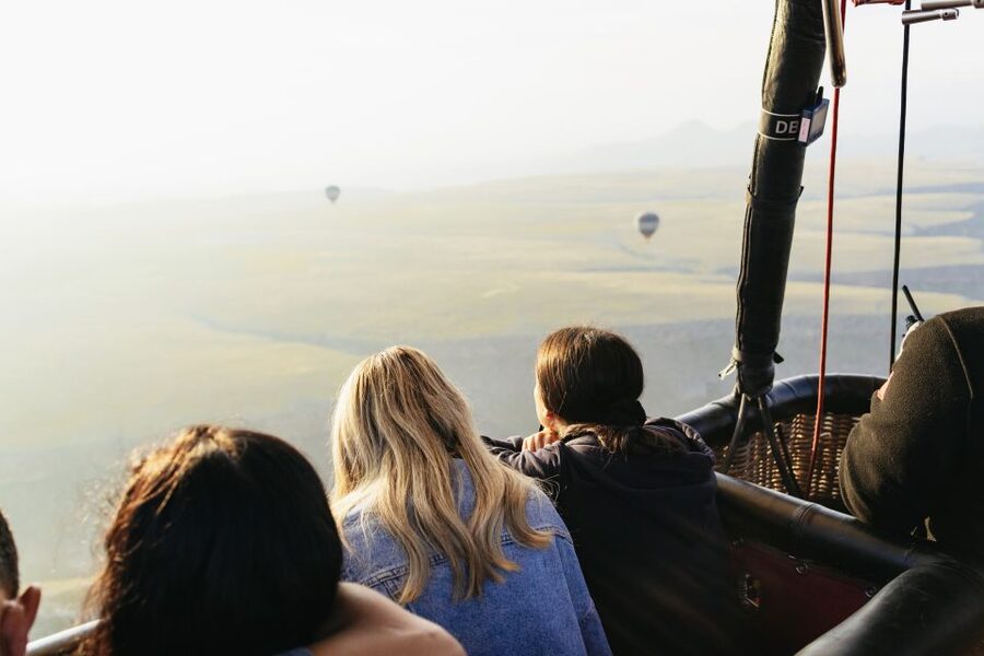 From Istanbul: 2-Day Trip to Cappadocia w/Balloon+Cave Hotel - Day one, from the airport to Devrent Valley