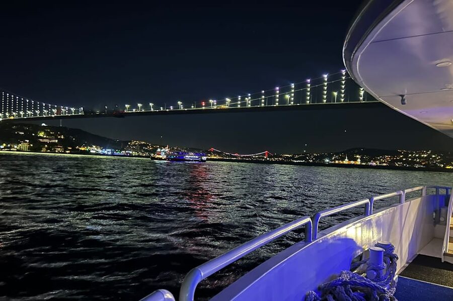 From Istanbul: Bosphorus Dinner Cruise Tavern & World Show - Dinner, snacks, fruit, and drink choices