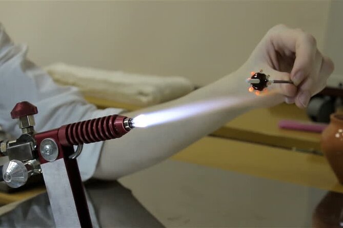 Glass Melting and Shaping with Flame with the Senior Glass Master - Who will enjoy this workshop most?