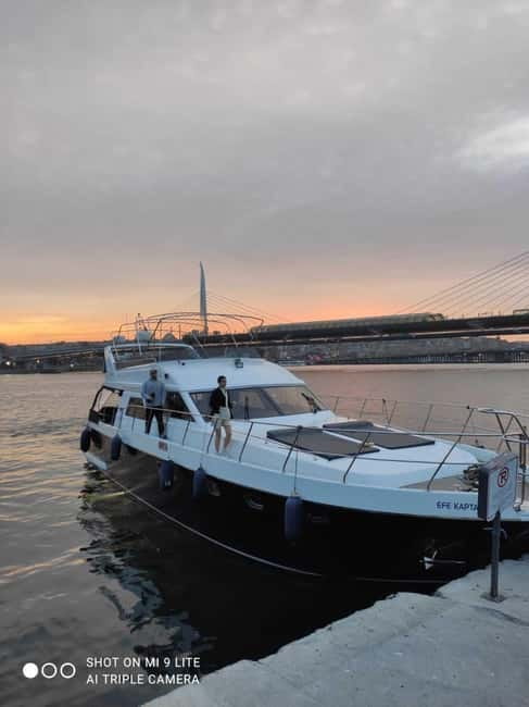 Golden Horn and Bosphorus Sunset Tour Stop at Anatolian Side - Passing Dolmabahçe Palace and the European shore