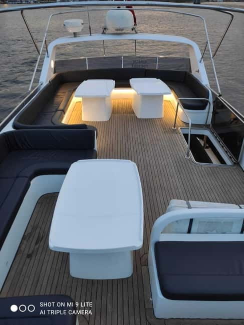 Golden Horn and Bosphorus Sunset Tour Stop at Anatolian Side - What the 100-person boat means for your evening