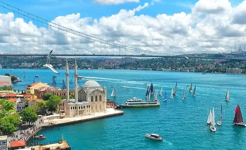 Highlights of Asia & Europe, Coach & Cruise tour Small Group - A seven-hour cross-section of Istanbul