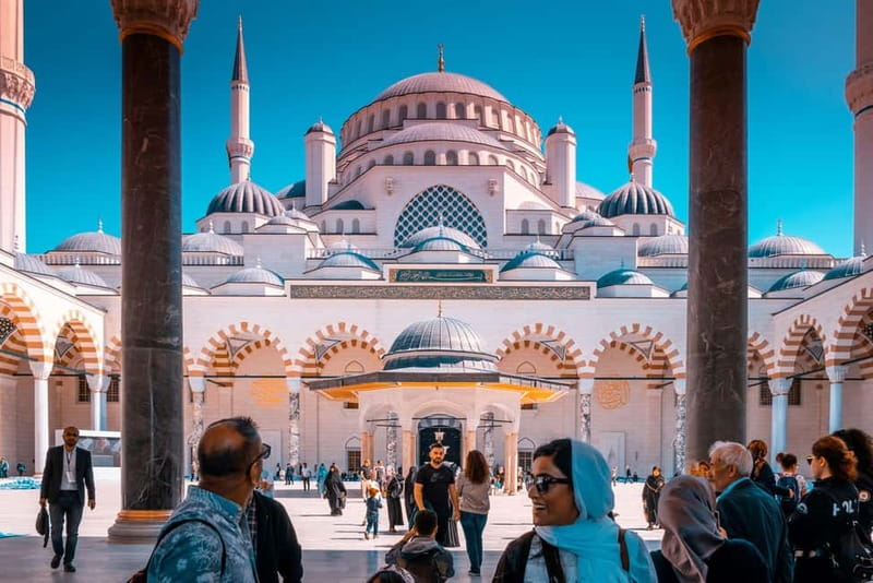 Highlights of Asia & Europe, Coach & Cruise tour Small Group - Çamlıca Hill and the city below