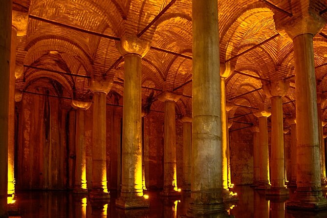 Highlights of Istanbul with Private Tour Guide Zerrin - Basilica Cistern beneath the old city