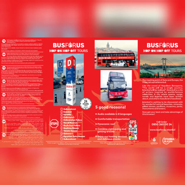 Istanbul: 48-Hour Hop-On Hop-Off Double Decker Bus Ticket - How to use the 48-hour ticket wisely