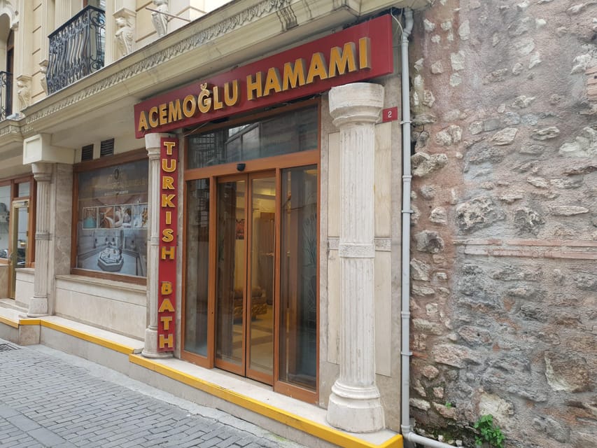 Istanbul: Acemoglu Historical Hammam Entry Ticket - Key points to know before you book