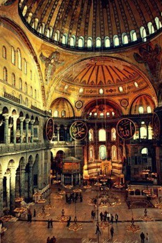 Istanbul: Ancient Town of Constantinople Guided Tour - Hagia Sophia and Justinian’s great statement