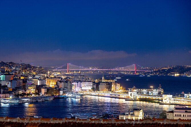 Istanbul: Authentic Turkish Food Night and Rooftop Tour - Key points at a glance