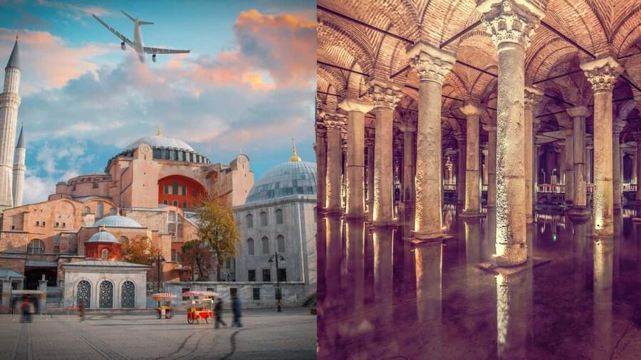 Istanbul: Basilica Cistern & Hagia Sophia Combo Ticket - Entering the Basilica Cistern
