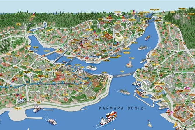 Istanbul Boat Cruise and Dolmabahce Palace & Two Continents - Crossing the Bosphorus Bridge