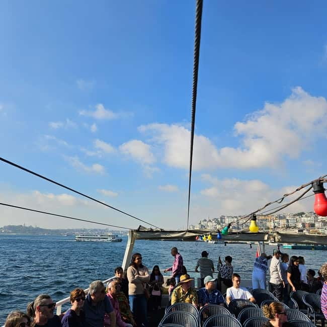 Istanbul: Bosphorous Asian Side Boat Cruise Morning - Leaving Eminonu and entering the strait