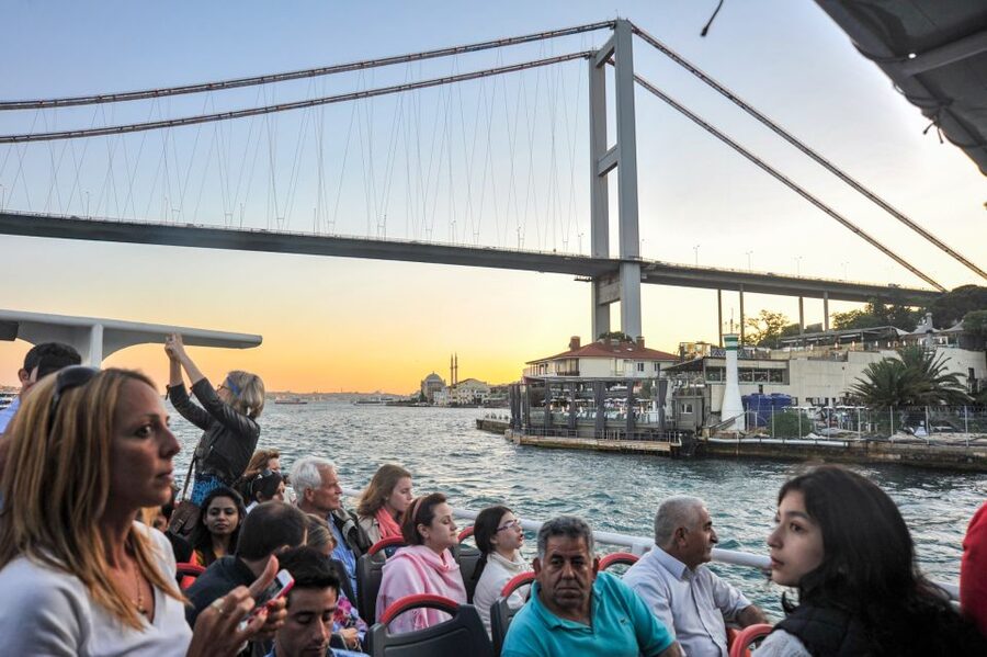 Istanbul: Bosphorus Cruise w/Audio Guide and Sunset Option - Dolmabahçe, Ortaköy, and the European shore