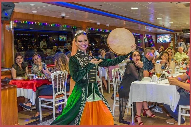 Istanbul Bosphorus Cruise with Dinner and Belly-Dancing Show - Dolmabahçe Palace and the European shore