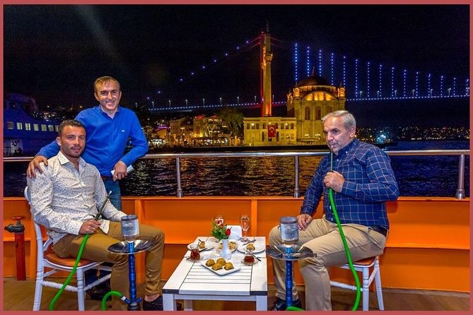 Istanbul Bosphorus Cruise with Dinner and Belly-Dancing Show - Kiz Kulesi, two continents, and the second bridge