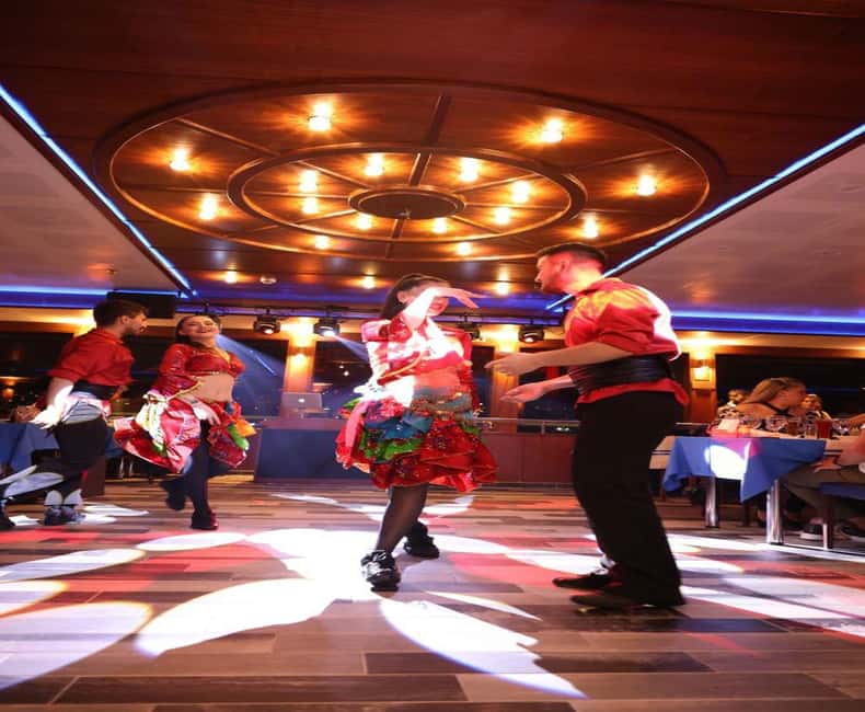 Istanbul Bosphorus Dinner Cruise Tour - Private Table - Cruising Istanbul after dark