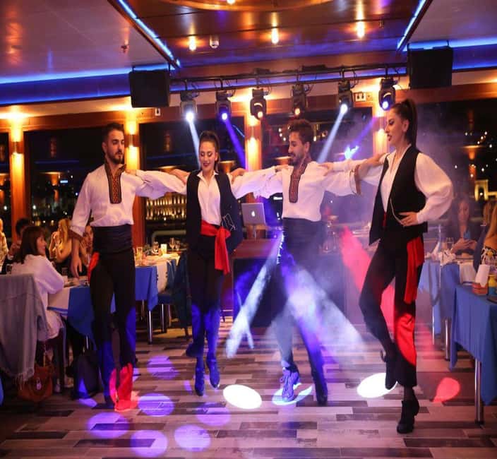 Istanbul Bosphorus Dinner Cruise Tour - Private Table - Dinner, music, and dance shows