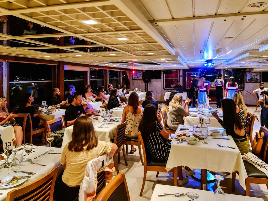 Istanbul: Bosphorus Dinner Cruise w/ Drinks & Entertainment - Dinner, drinks, and seating
