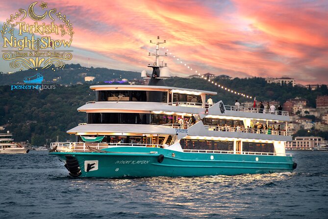 Istanbul Bosphorus Dinner Cruise with Drinks and Shows - Starting at Kabataş and getting aboard