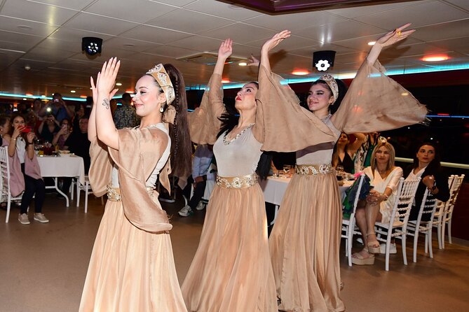 Istanbul Bosphorus Dinner Cruise with Drinks and Shows - Turkish shows, belly dancing, and the late DJ set