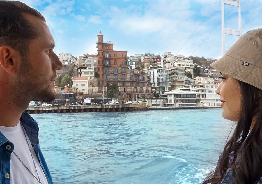 Istanbul: Bosphorus & Golden Horn Cruise Daytime or Sunset - The Maiden Tower and Galata Tower from a distance