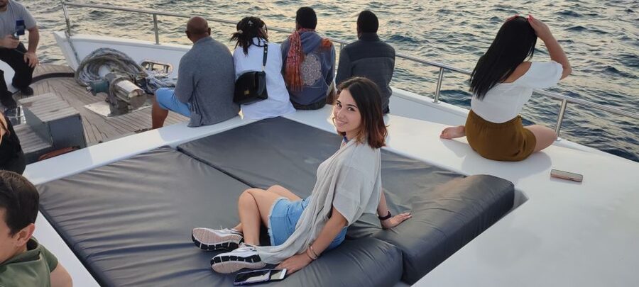 Istanbul: Bosphorus Sunset Cruise on Yacht with Live Guide - Ortakoy Mosque and the first bridge